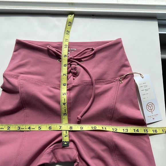 Years Of Ours Football Leggings Rose Small - Picture 9 of 14